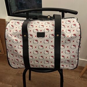 Hello Kitty White and Black Travel Bag